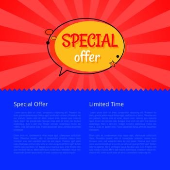 Flash sale abstract concept vector illustration. Special offer