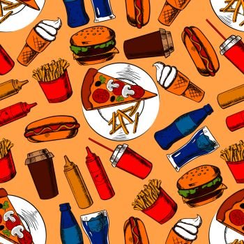 Fast Food Icon Set Illustration In Spin Wheel On Light Background. Royalty  Free SVG, Cliparts, Vectors, and Stock Illustration. Image 97951106.