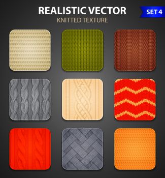 Cable Knit Pattern Vector
