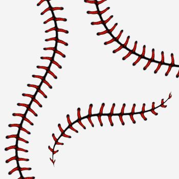 Baseball Thread Pattern Pattern Of Baseball Seams