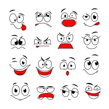 images of funny cartoon faces