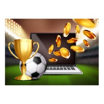 Sports Betting On Soccer. Design For A Bookmaker. Download Banner