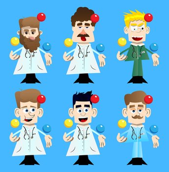 funny cartoon doctor