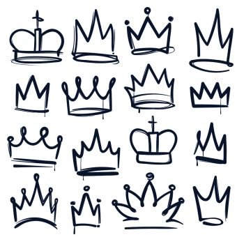 queen crown drawing