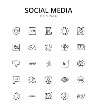 Yellow Indesign Symbol Indesign Icon Vector