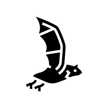 Duck Bat Icon Halloween Bat Icons