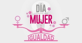 Feliz Dia De La Mujer, Happy Women`s Day in Spanish Language. Lettering for  Greeting Card, Festive Poster, Calligraphy Quote, Stock Illustration -  Illustration of border, celebration: 111096238