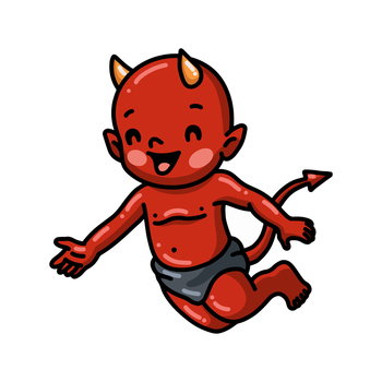 Image Little Devils Rake Little Devil Cartoon
