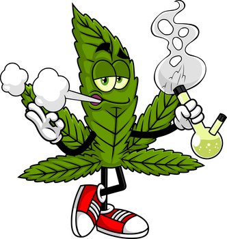 weed blunt cartoon