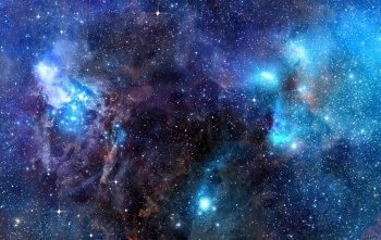 space nebula starry background of stars and  nebulas in deep outer space