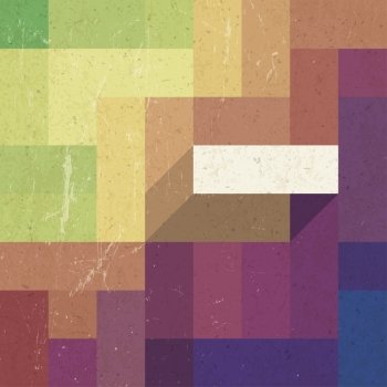 Retro colorful rectangles background  vector