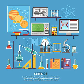 Science Lab Vector